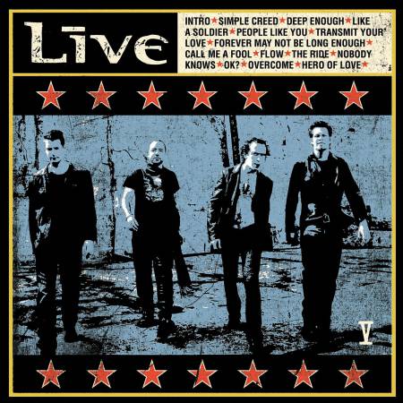 Live - V (2001)_cover