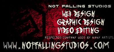 Not Falling Studio - graphic design
