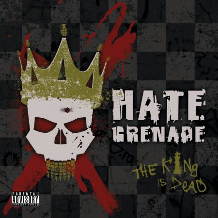 Hate Grenade - The King Is Dead (2018)_cover