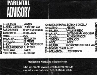 VA - Latinoamérica Hardcore (2004)_back