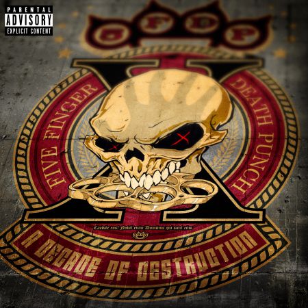 Five Finger Death Punch - A Decade Of Destruction (2017)_cover